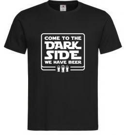 Мужская футболка Come to the Dark side we have beer