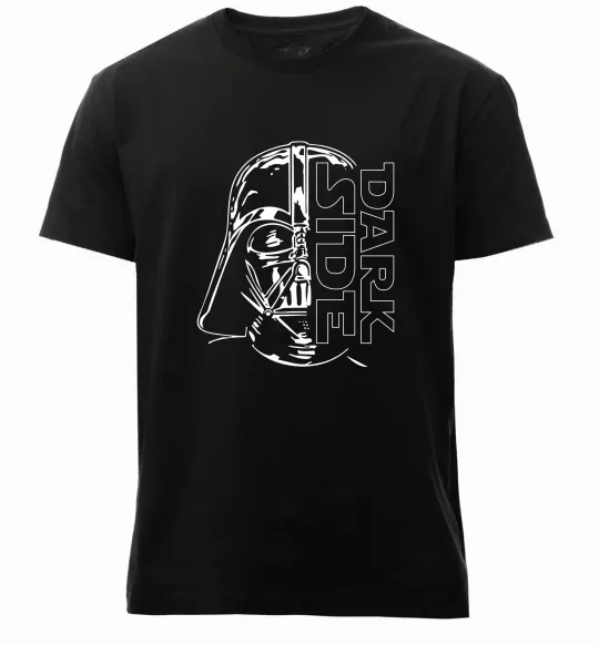 Чоловіча преміум футболка Darth Vader Dark Side Чорний фото