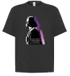 Футболка Оверсайз Dark Side Star Wars Чорний фото