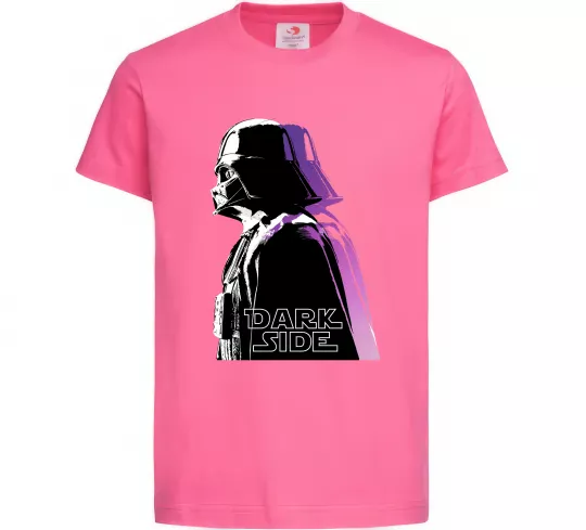 Детская футболка Dark Side Star Wars Ярко-розовый фото