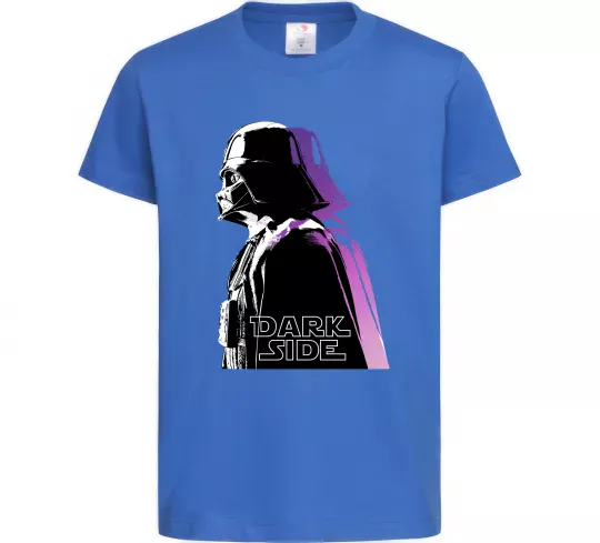 Детская футболка Dark Side Star Wars Ярко-синий фото