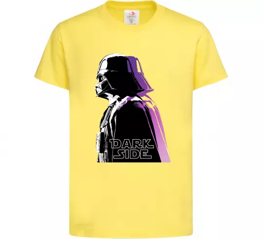 Детская футболка Dark Side Star Wars Лимонный фото
