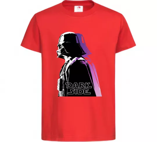 Детская футболка Dark Side Star Wars Красный фото