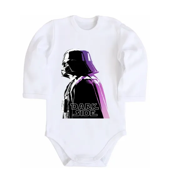Дитячий бодік Dark Side Star Wars Білий фото