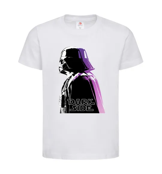 Дитяча футболка Dark Side Star Wars Білий фото