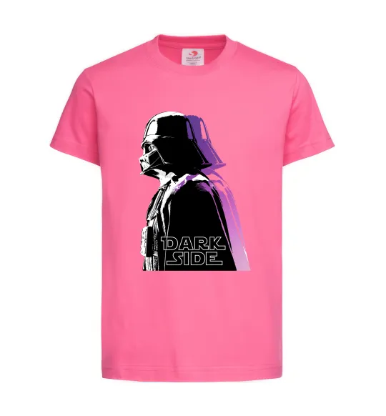 Дитяча футболка Dark Side Star Wars Яскраво-рожевий фото