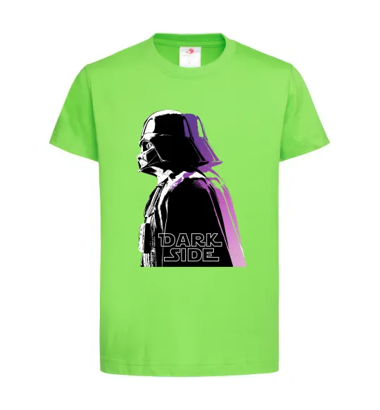 Дитяча футболка Dark Side Star Wars Лаймовий фото