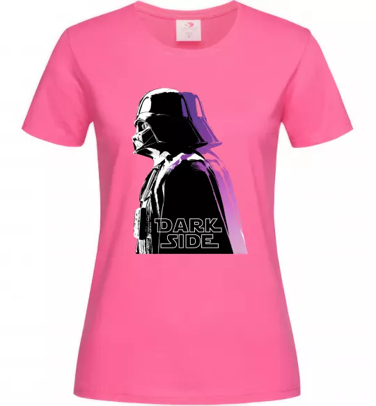 Жіноча футболка Dark Side Star Wars Яскраво-рожевий фото