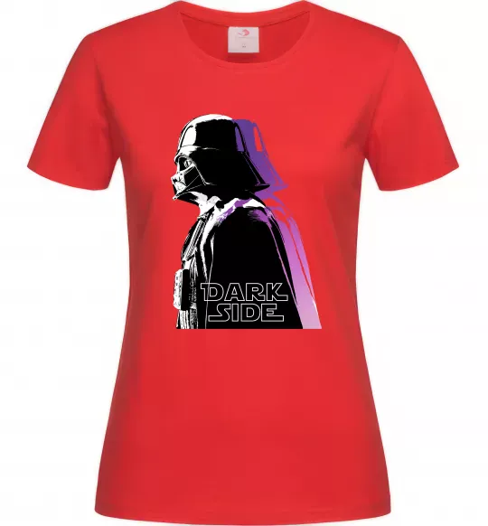 Жіноча футболка Dark Side Star Wars Червоний фото
