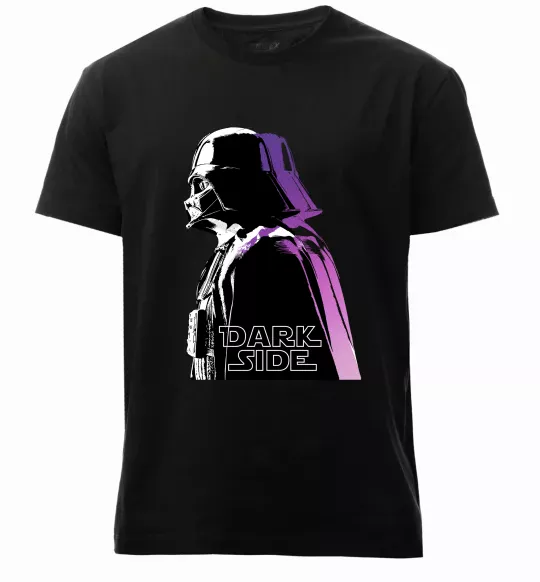 Чоловіча преміум футболка Dark Side Star Wars Чорний фото