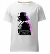 Чоловіча преміум футболка Dark Side Star Wars Білий фото
