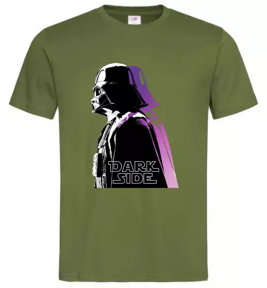Чоловіча футболка Dark Side Star Wars Оливковий фото