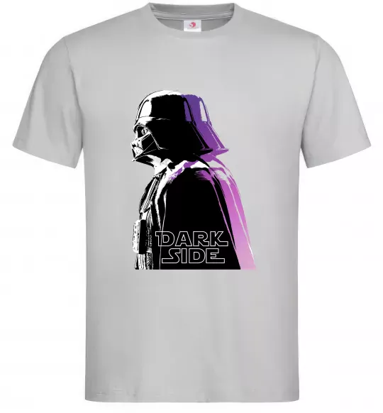 Чоловіча футболка Dark Side Star Wars Сірий фото