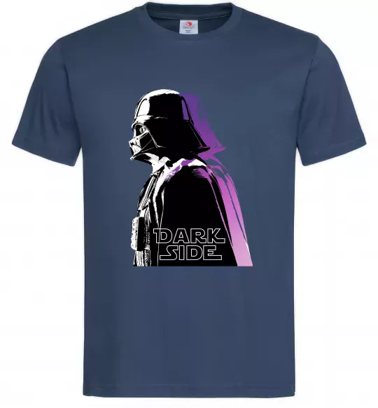 Чоловіча футболка Dark Side Star Wars Темно-синій фото