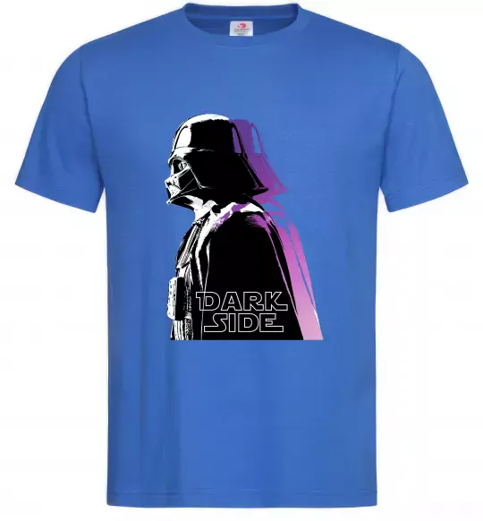 Чоловіча футболка Dark Side Star Wars Яскраво-синій фото