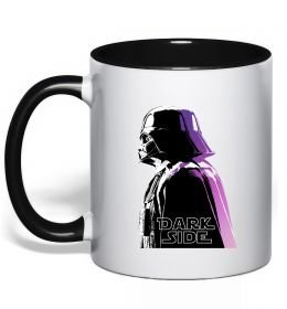 Чашка с цветной ручкой Dark Side Star Wars