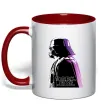 Чашка с цветной ручкой Dark Side Star Wars Красный фото
