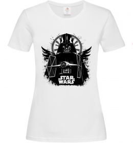 Жіноча футболка Darth Vader зоряний винищувач