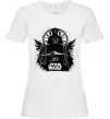 Женская футболка Darth Vader зоряний винищувач Белый фото