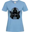 Женская футболка Darth Vader зоряний винищувач Голубой фото