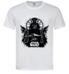 Мужская футболка Darth Vader зоряний винищувач Белый фото