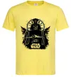 Мужская футболка Darth Vader зоряний винищувач Лимонный фото