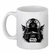 Чашка керамическая Darth Vader зоряний винищувач Белый фото