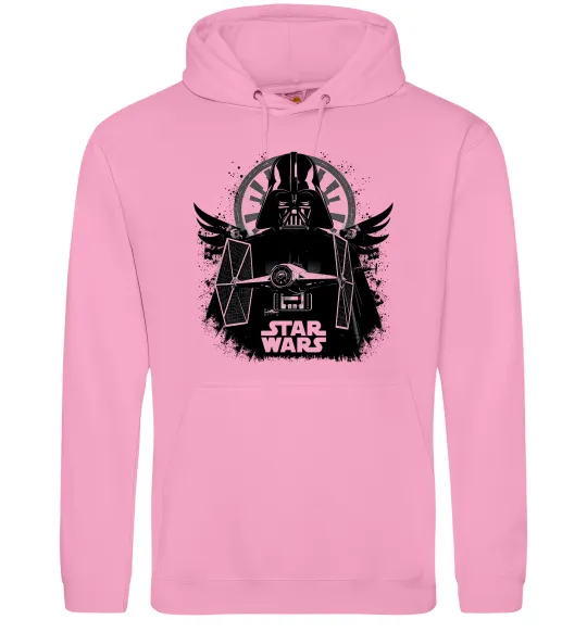Женская толстовка (худи) Darth Vader зоряний винищувач Розовый фото