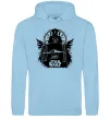 Женская толстовка (худи) Darth Vader зоряний винищувач Голубой фото