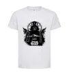 Дитяча футболка Darth Vader зоряний винищувач Білий фото