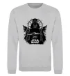Свитшот Darth Vader зоряний винищувач Серый меланж фото
