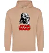 Женская толстовка (худи) I am your father Star Wars Песочный фото