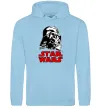 Женская толстовка (худи) I am your father Star Wars Голубой фото