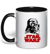 Чашка с цветной ручкой I am your father Star Wars Черный фото