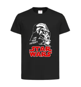 Дитяча футболка I am your father Star Wars Чорний фото