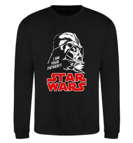 Свитшот I am your father Star Wars Черный фото