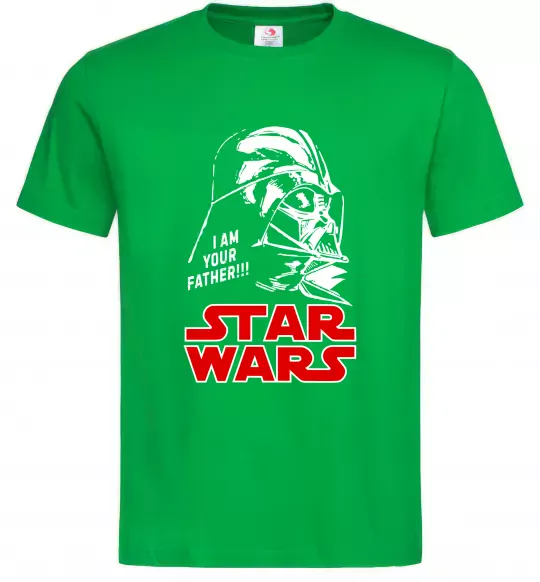 Чоловіча футболка I am your father Star Wars Зелений фото