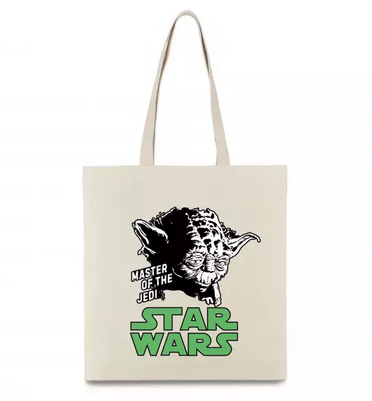 Эко-сумка Master of the Jedi Бежевый фото