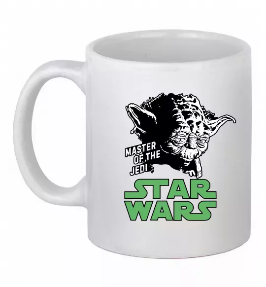 Чашка керамічна Master of the Jedi Білий фото
