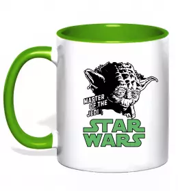 Чашка с цветной ручкой