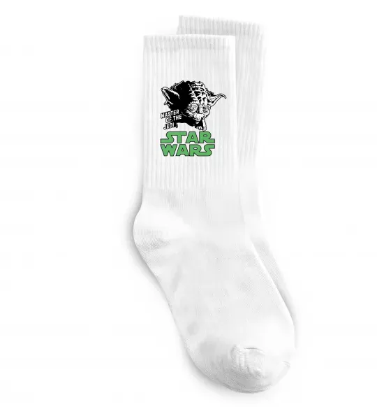 Шкарпетки Master of the Jedi Білий фото