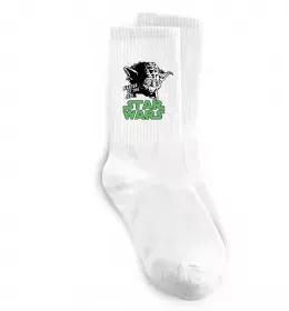 Шкарпетки Come to the Dark side we have beer Білий фото