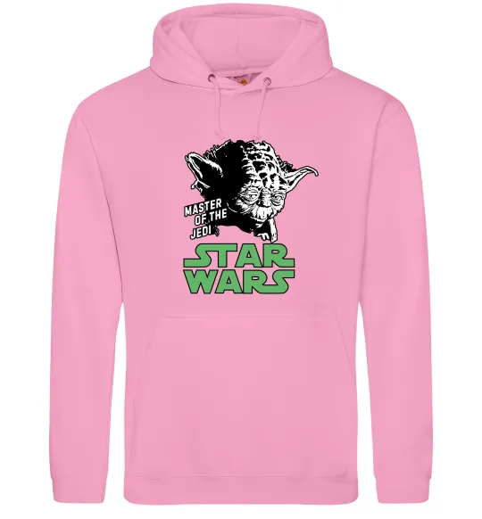 Женская толстовка (худи) Master of the Jedi Розовый фото
