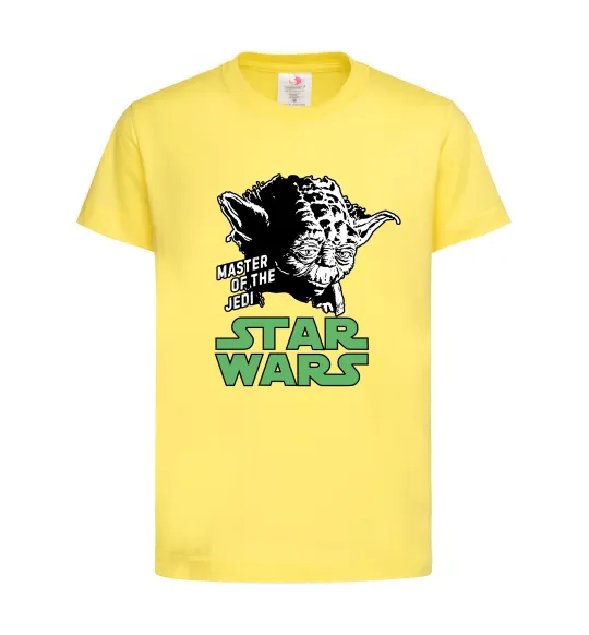 Детская футболка Master of the Jedi Лимонный фото