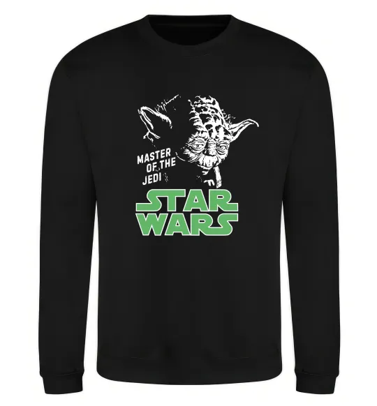 Світшот Master of the Jedi Чорний фото
