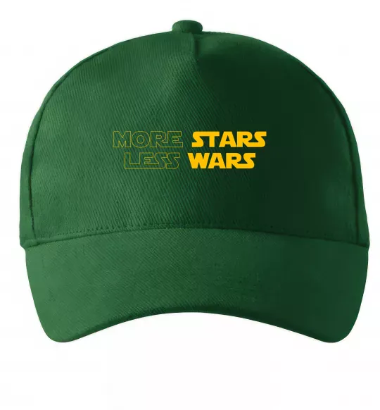 Кепка More stars less wars Темно-зелений фото