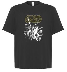 Футболка Оверсайз Star Wars ретро постер