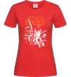 Жіноча футболка Star Wars ретро постер Червоний фото