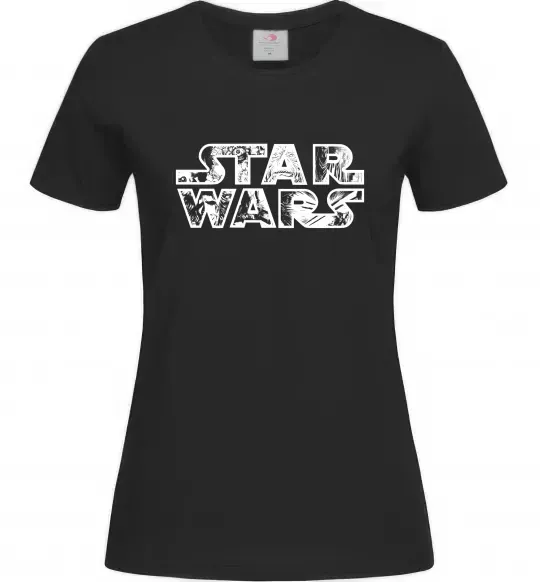 Женская футболка Star Wars comics Черный фото