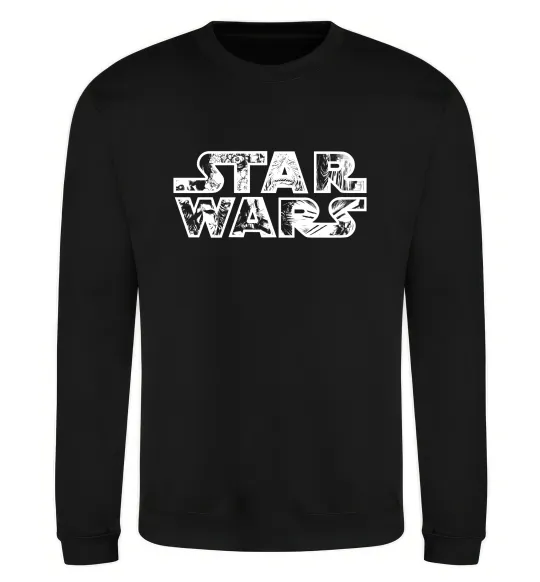 Свитшот Star Wars comics Черный фото